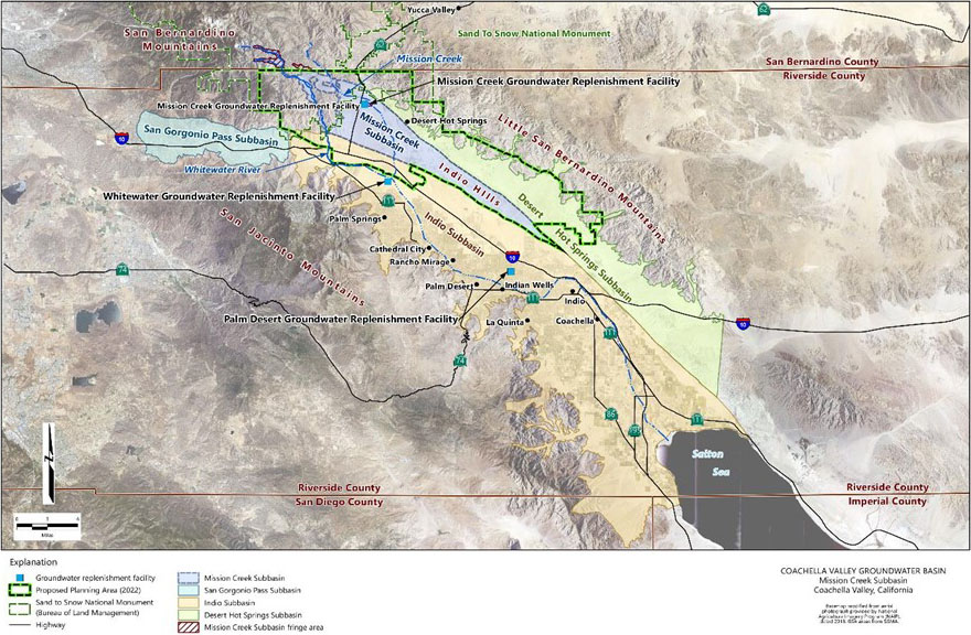 Mission Creek and Adjacent Groundwater Subbasins